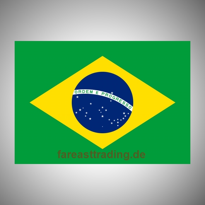 Car Flag Brazil 45x30 cm