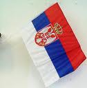 WM Länder National Autoflagge Autofahne-Serbien