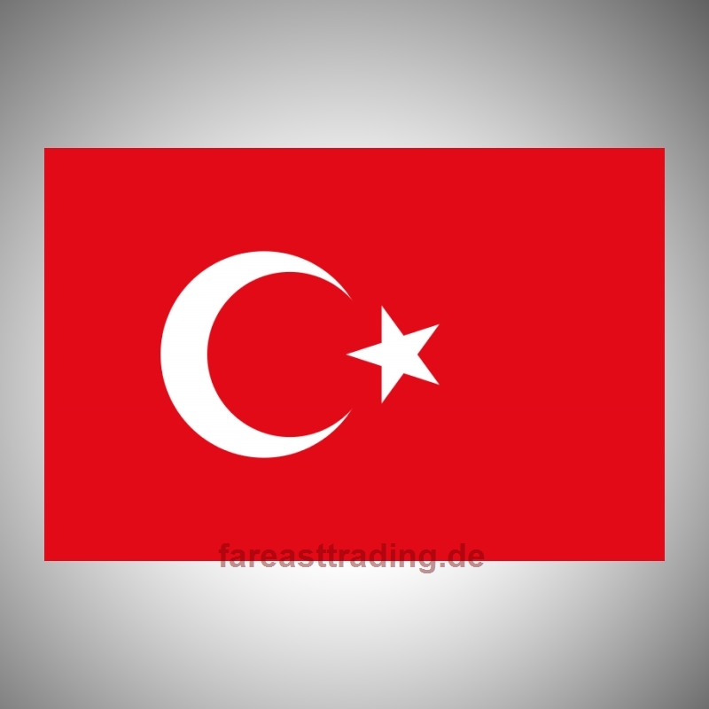 Car flag Turkey 45x30 cm